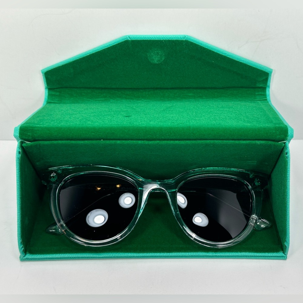 NEW - Prive Revaux The Kiki Sunglasses - Ombre Green/Clear - Picture 8 of 8